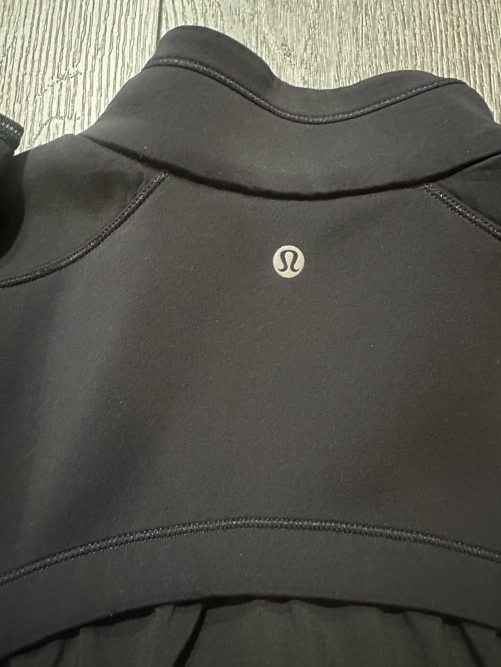 lululemon athletica Black Activewear Jacket with Interior Care Tag